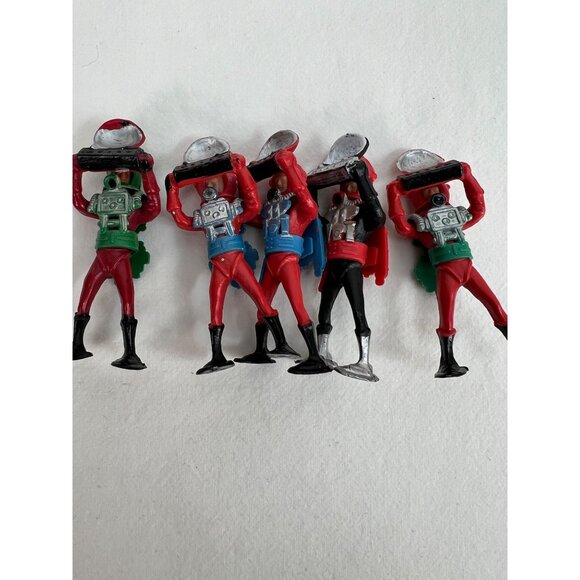 1960's 1970's Marx 1:24 Plastic SCUBA Diver Figure Lot of 5 Hong Kong - Picture 3 of 5